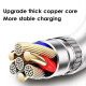 Кабель USB to Type-C, 7A, Fast Charging, 1м білий